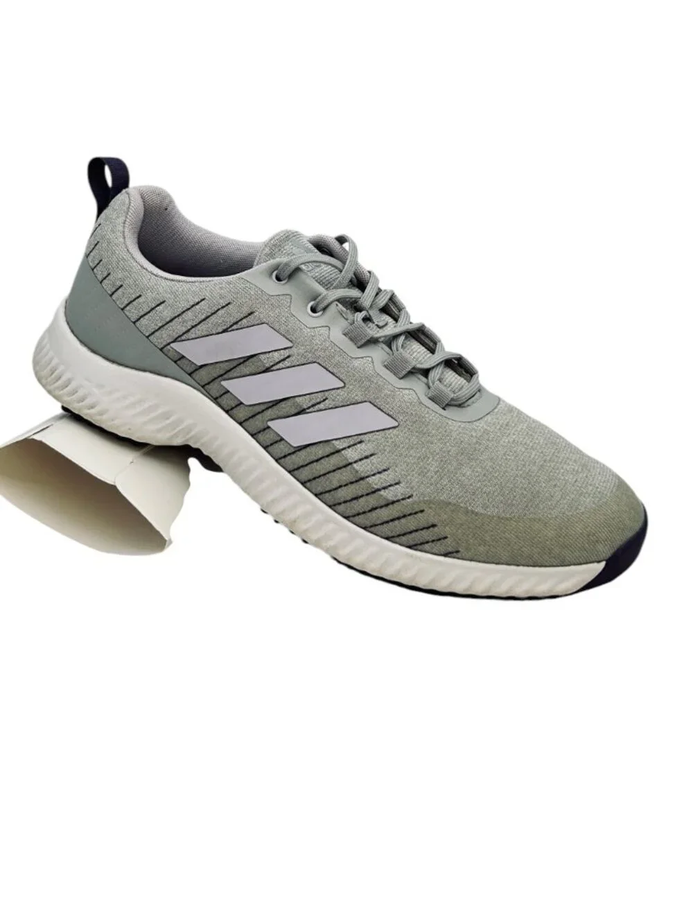adidas Light Gray Running Sneakers Bounce Athletic Shoes Size 8